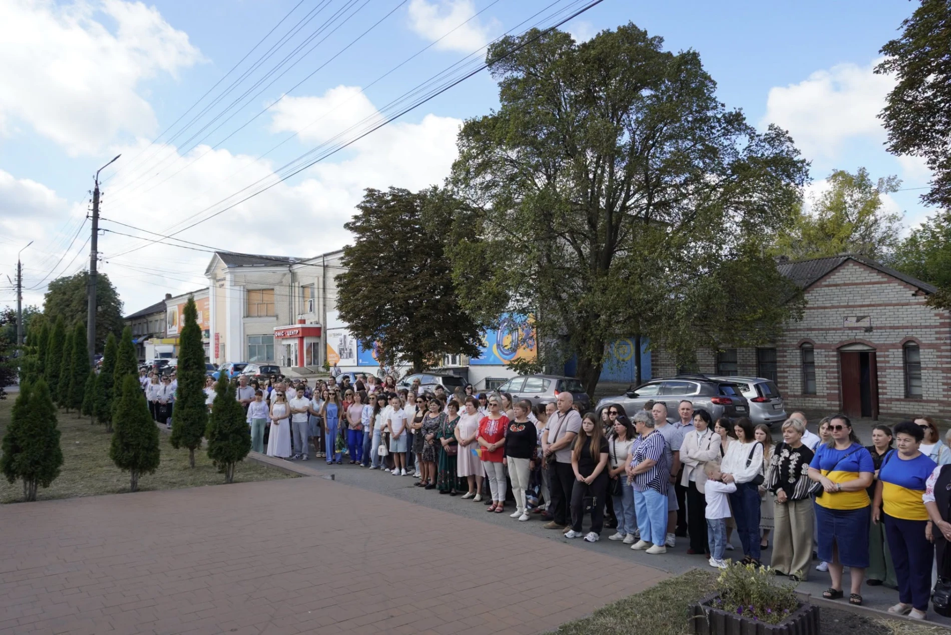 Славутська громада відзначила День Державного Прапора та 35-ту річницю Незалежності України