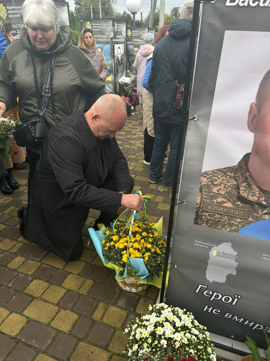 У Крупці відкрили нові банери на Алеї Героїв