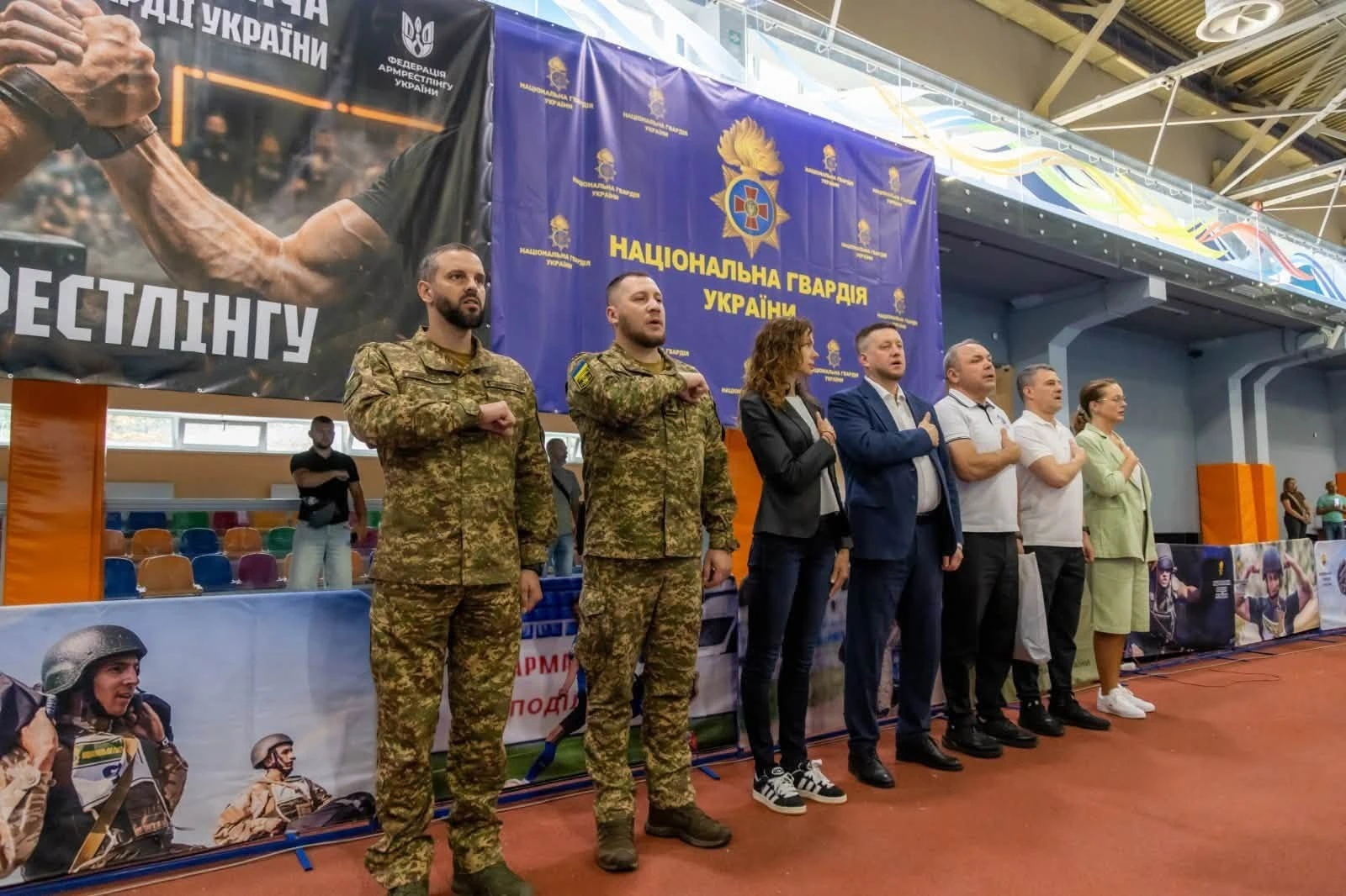 Нетішинські нацгвардійці – серед найкращих на Відкритому кубку командувача НГУ з армрестлінгу