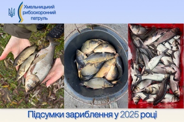 У водойми Хмельниччини вселено майже чверть мільйона екземплярів риби