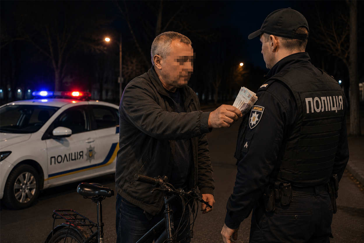 На Шепетівщині судитимуть нетверезого водія, який намагався відкупитися від поліції