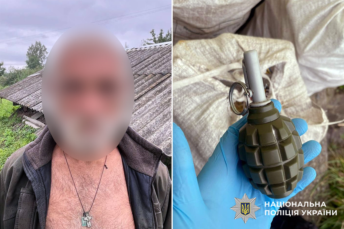У Шепетівці місцевий житель погрожував підірвати гранату в магазині