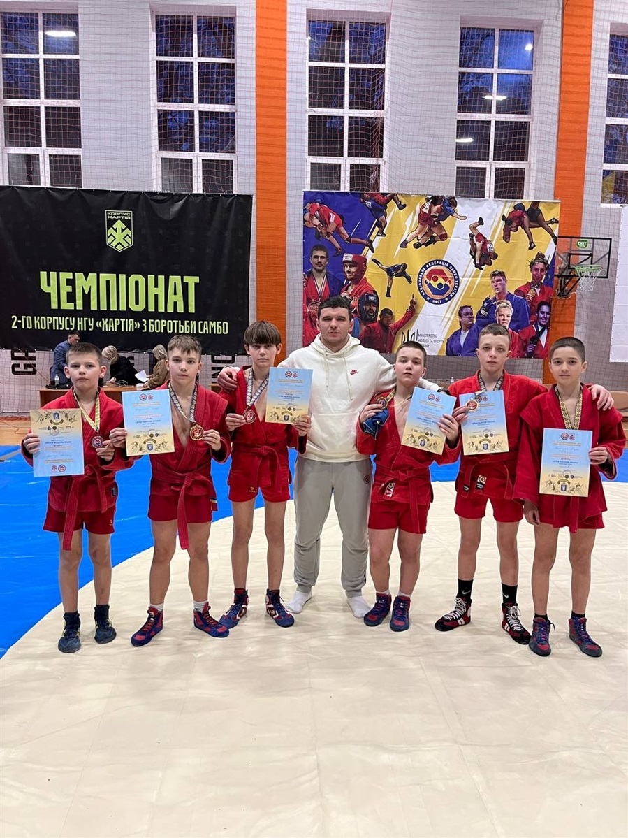 Нетішинські самбісти поповнили скарбничку медалей на Всеукраїнському турнірі