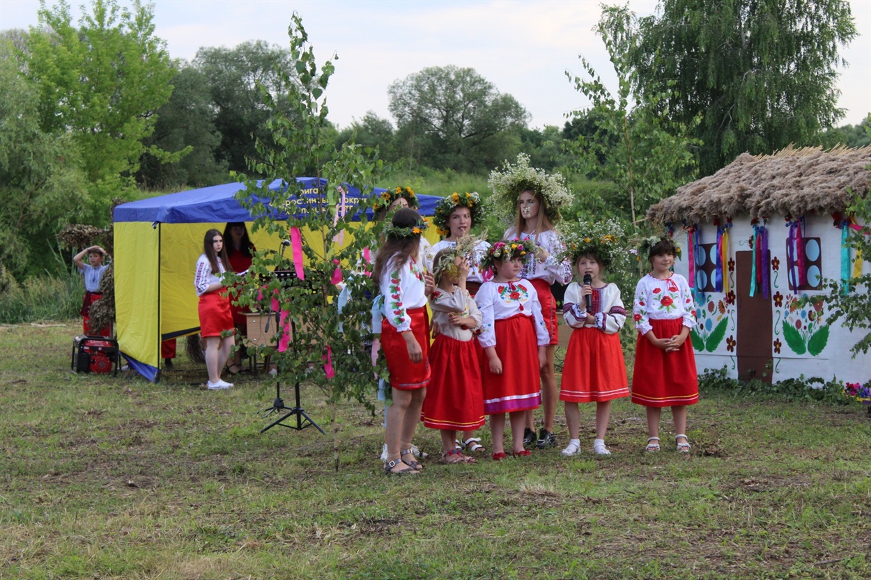 На святі Івана Купала цьогоріч відбулося дійство в дусі народних традицій на березі річки Горинь у с.Полянь. 