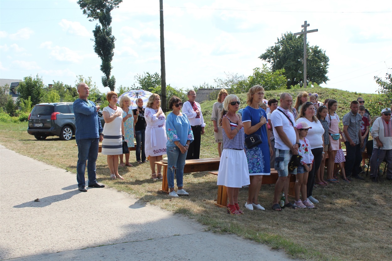 Під час головного державного свята – Дня Незалежності в Комарівці.  
