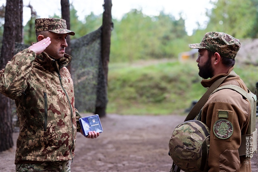 Нетішинські нацгвардійці отримали державні нагороди за мужність і героїзм