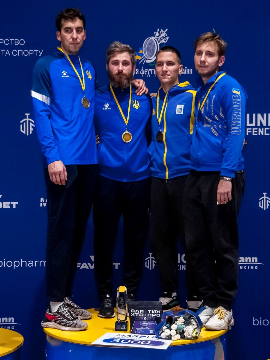 Вихованці з Нетішина – серед призерів Кубка України з фехтування