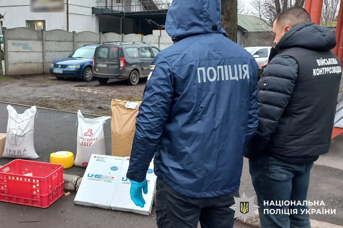 Викрили групу осіб, яка займалась розкраданням провізії в одному з військових шпиталів