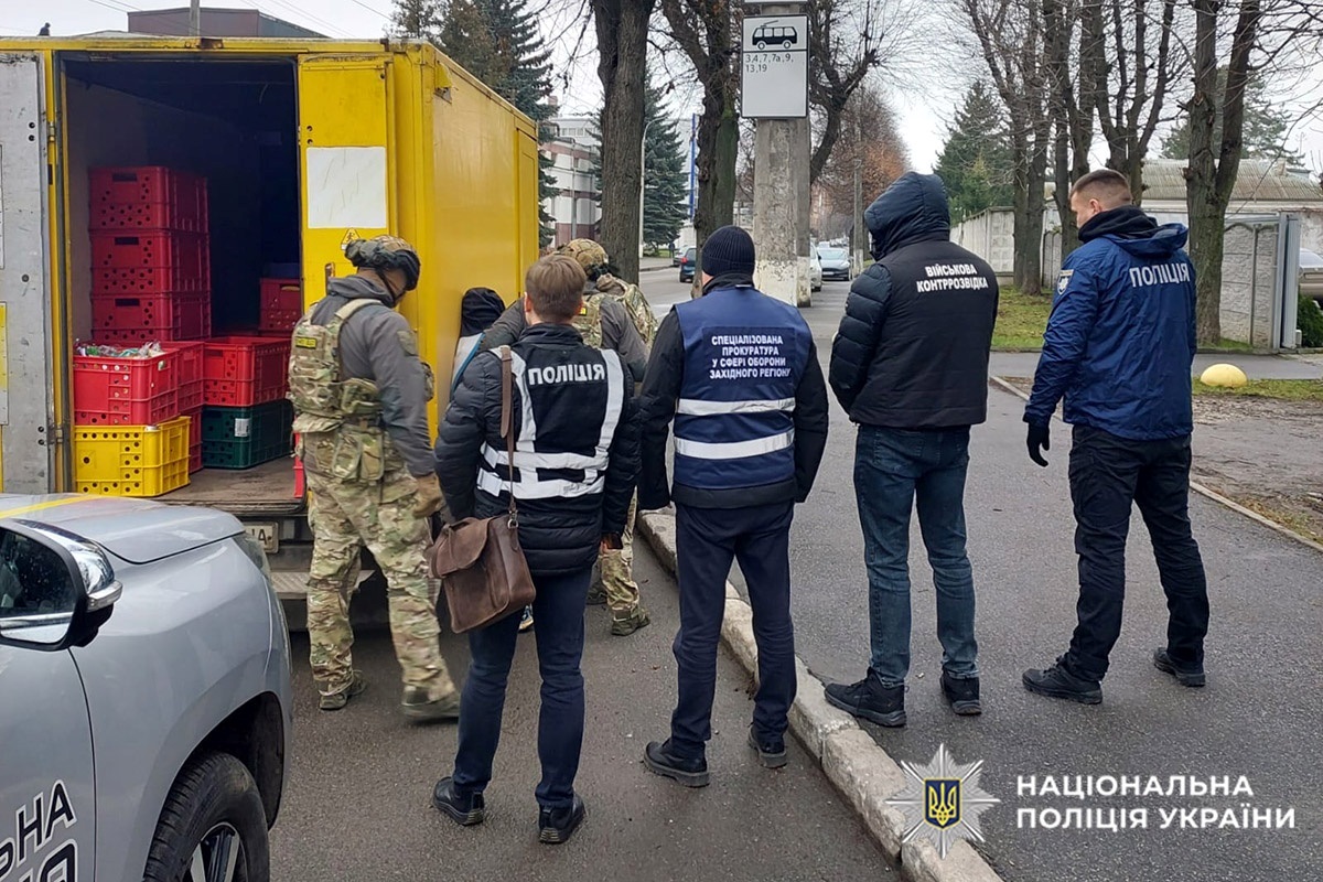Викрили групу осіб, яка займалась розкраданням провізії в одному з військових шпиталів