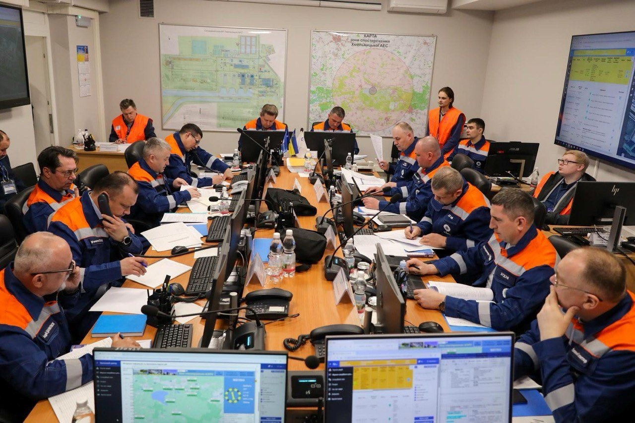 На Хмельницькій АЕС провели протиаварійне тренування