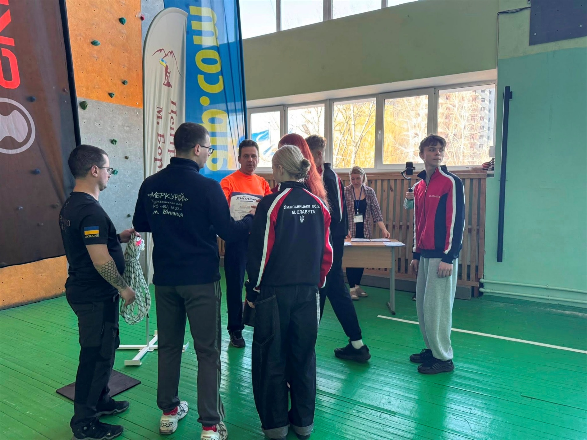 Юні туристи зі Славути відзначилася на Чемпіонаті України в закритих приміщеннях