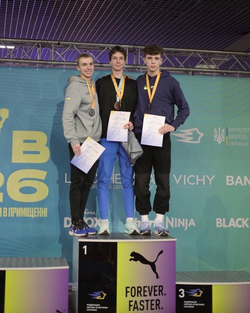 Нетішинець став бронзовим призером на Чемпіонаті України з легкої атлетики