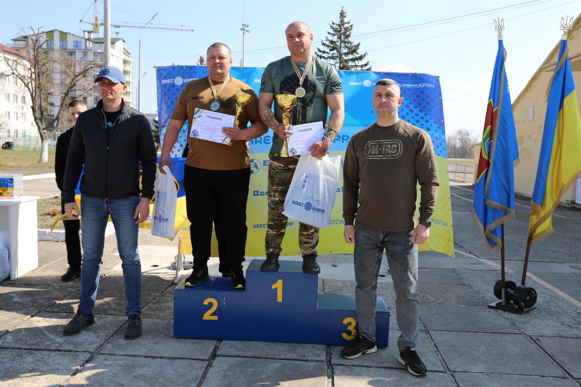 У Нетішині відбувся відкритий Кубок ХАЕС з кросфіту серед ветеранів та учасників бойових дій