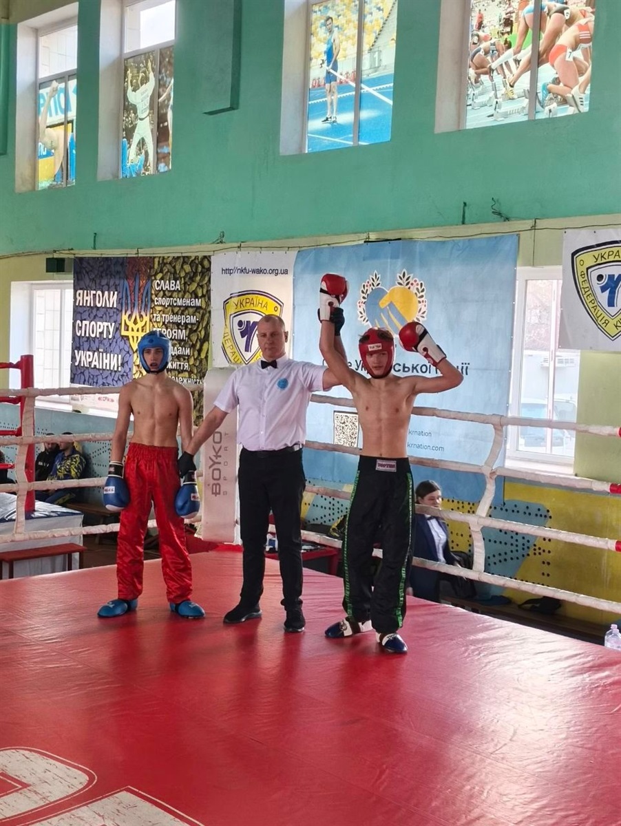 Перемоги нетішинців на Чемпіонаті України з кікбоксингу WAKO серед юніорів, юнаків та дітей