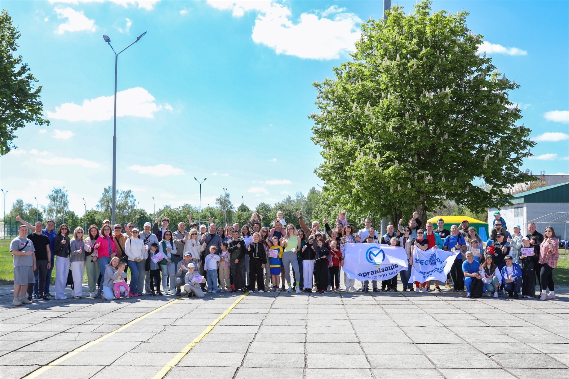 У Нетішині відбулися благодійний велопробіг «З Україною в серці» та «Сімейні перегони»