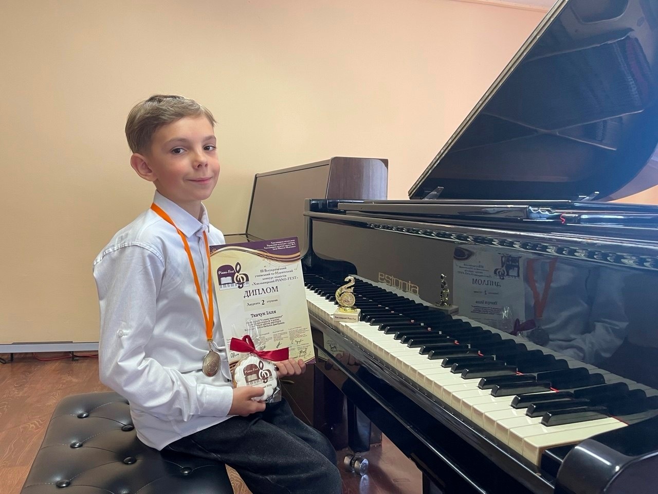 Юні таланти зі Славути вибороли призові місця на «PIANO-FEST»
