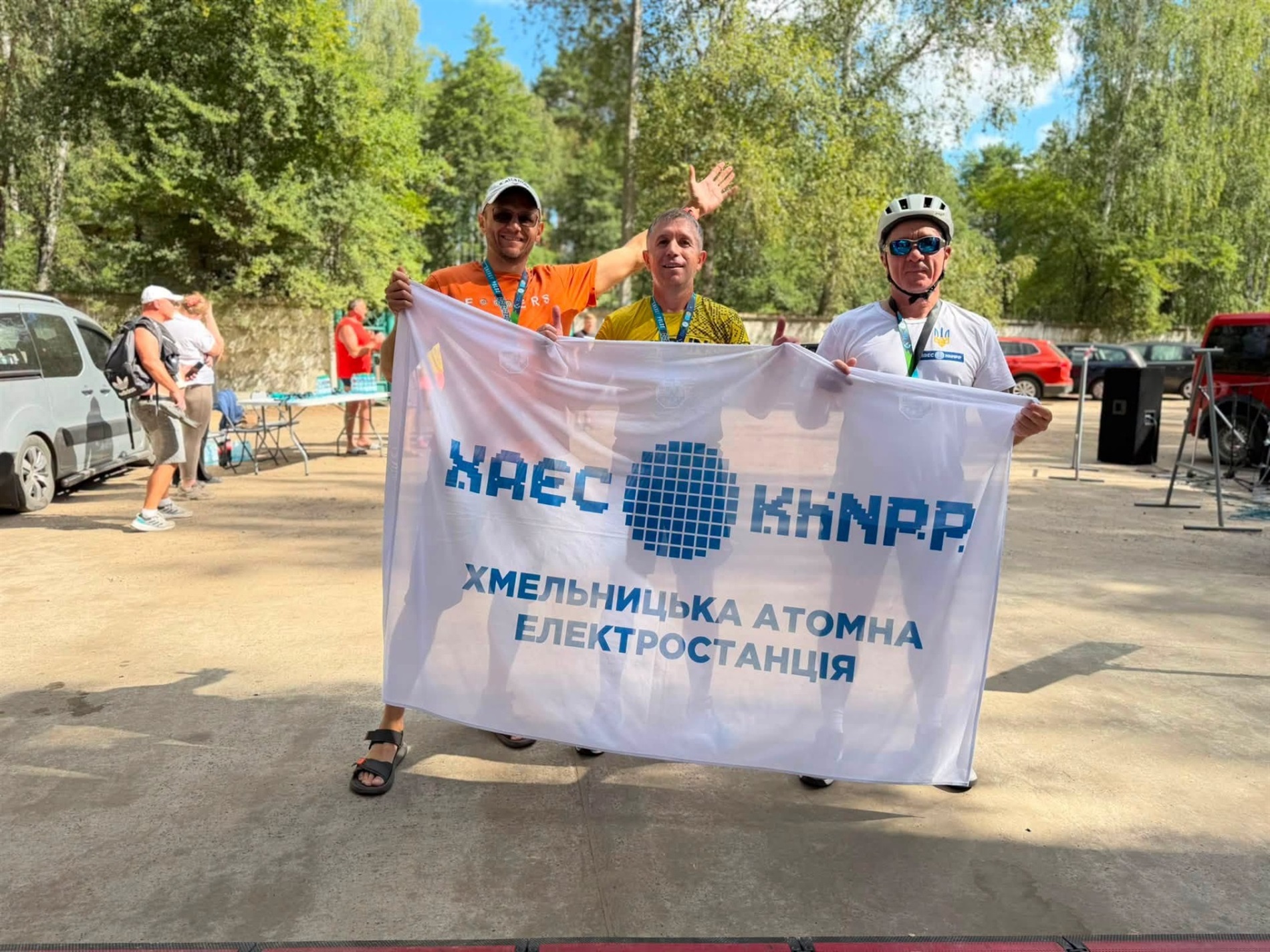 Працівники ХАЕС – бронзові призери благодійного заходу «Energy Pulse Triathlon»