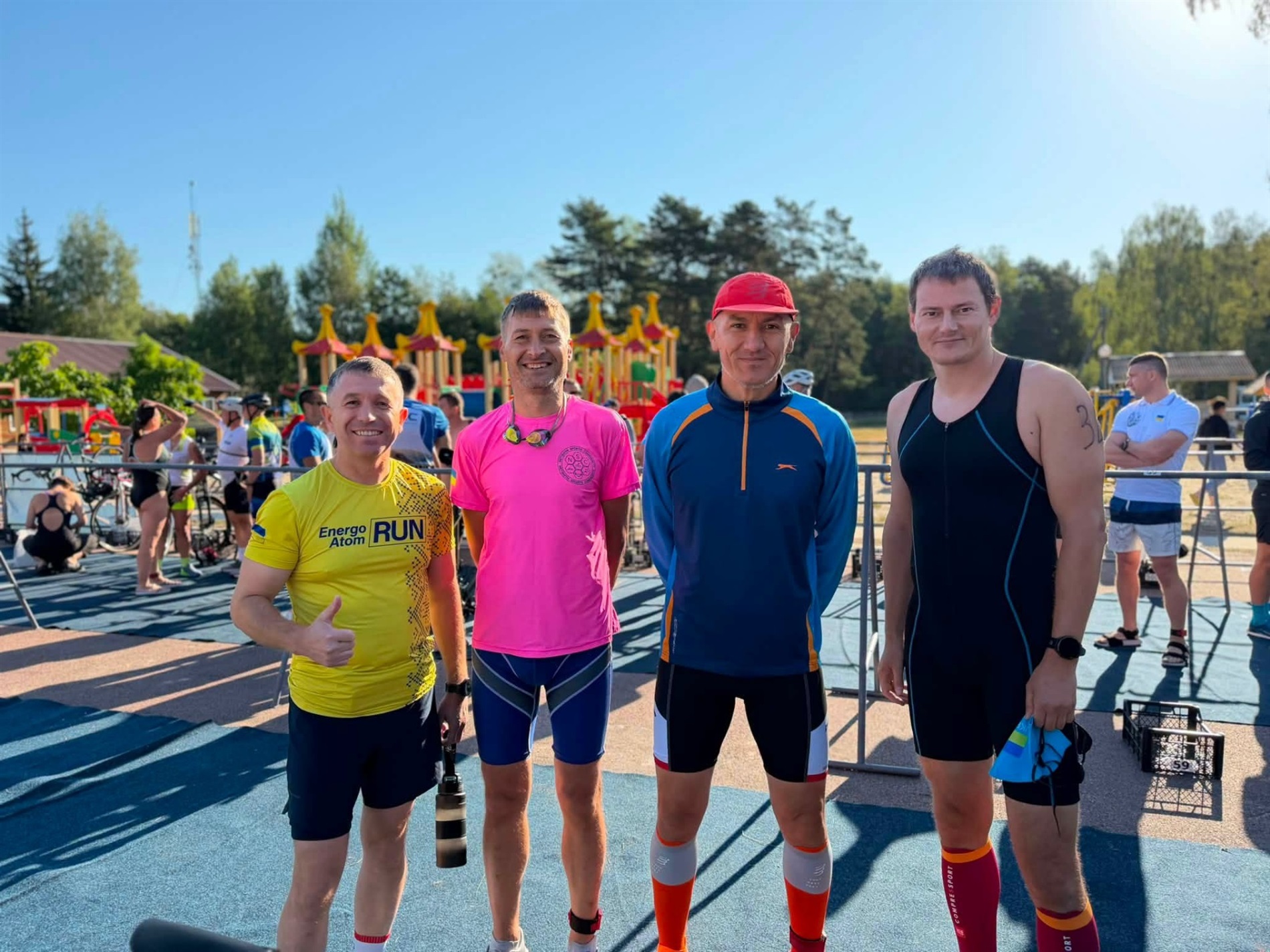 Працівники ХАЕС – бронзові призери благодійного заходу «Energy Pulse Triathlon»