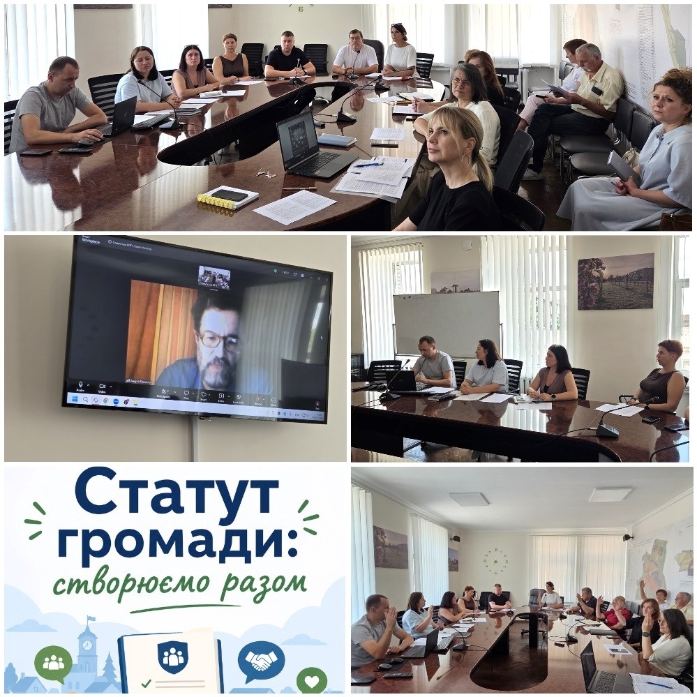 Славутська громада розробляє свій Статут та впорядковує офіційну символіку